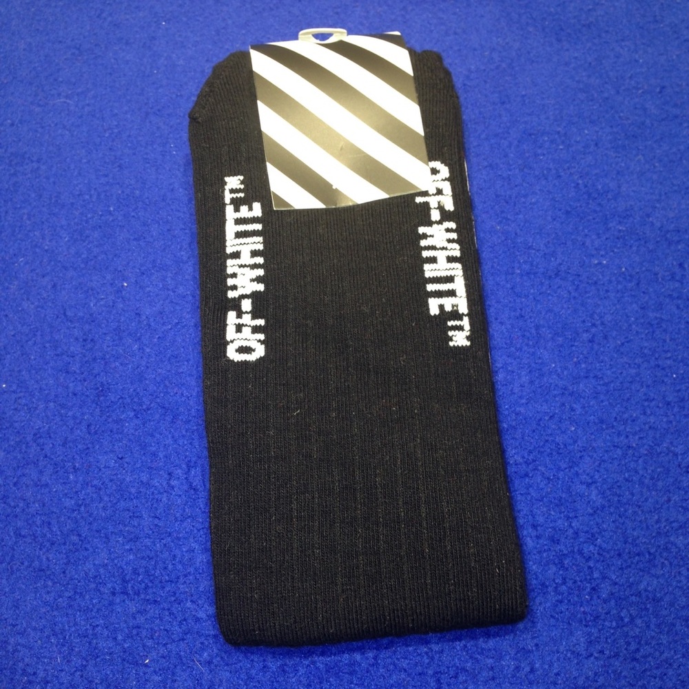 2 Pair Of Off White Socks c/o Virgil Abloh - Picture 3 of 4